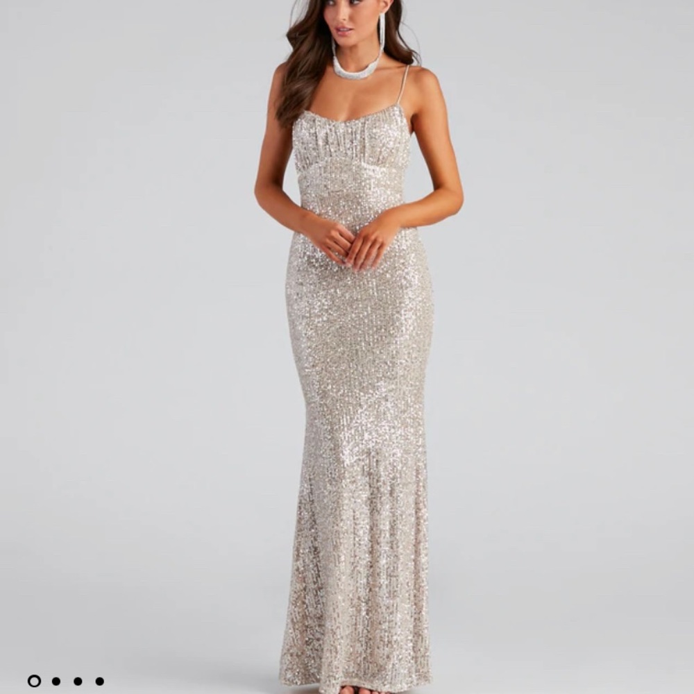 Windsor Sequin Prom Dress